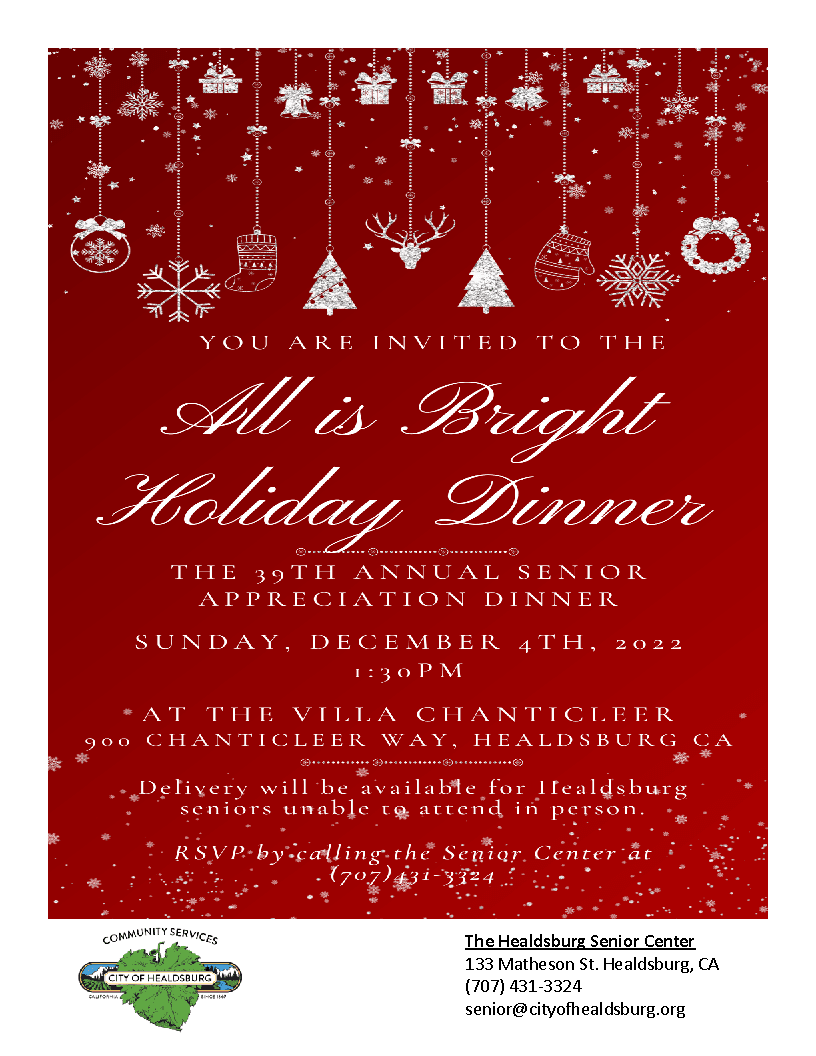 Senior Appreciation Dinner