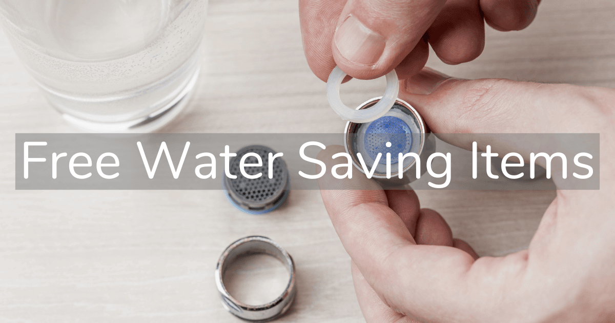 water rebates - Free water savings Items