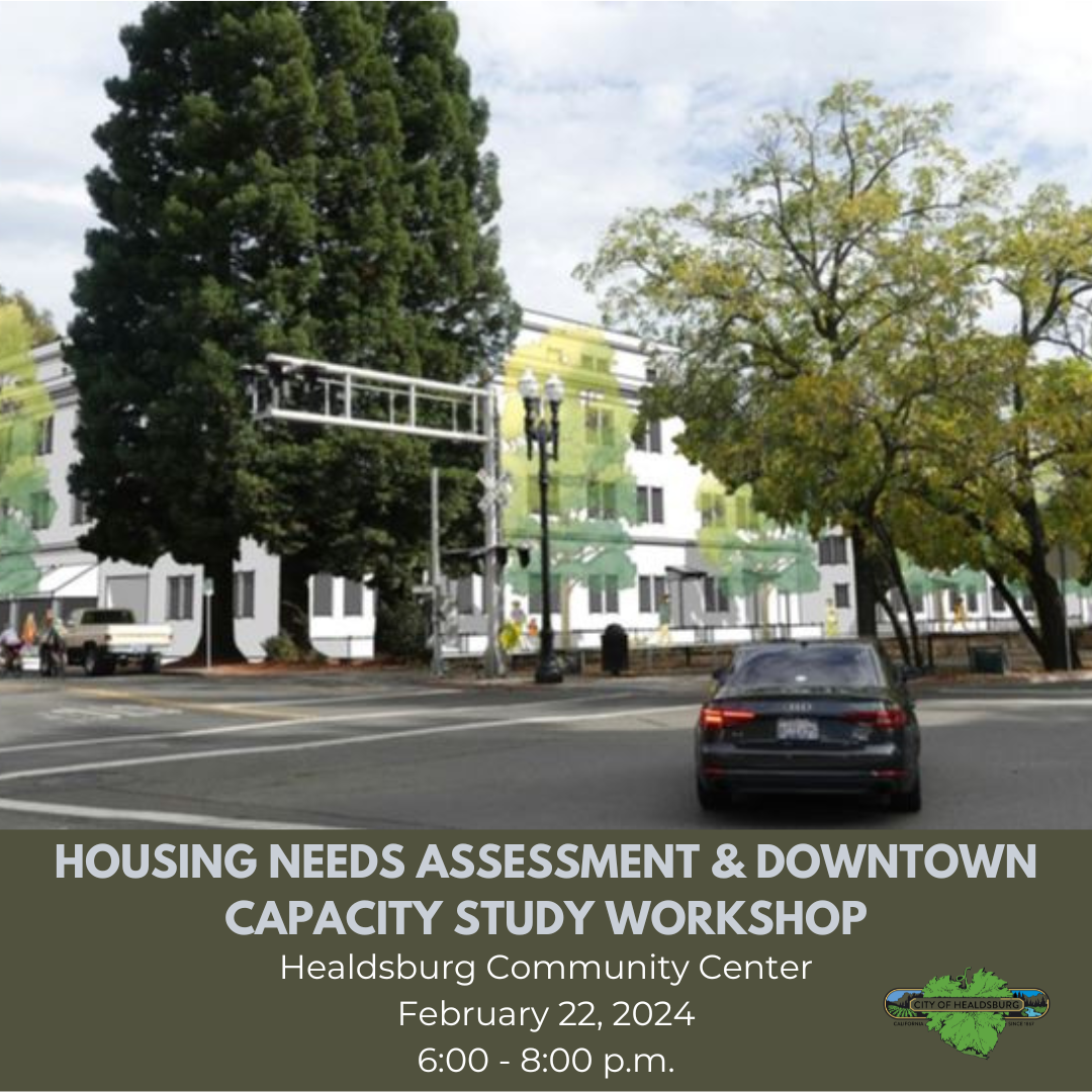 Flyer for Community Workshop on the Housing Needs Assessment 