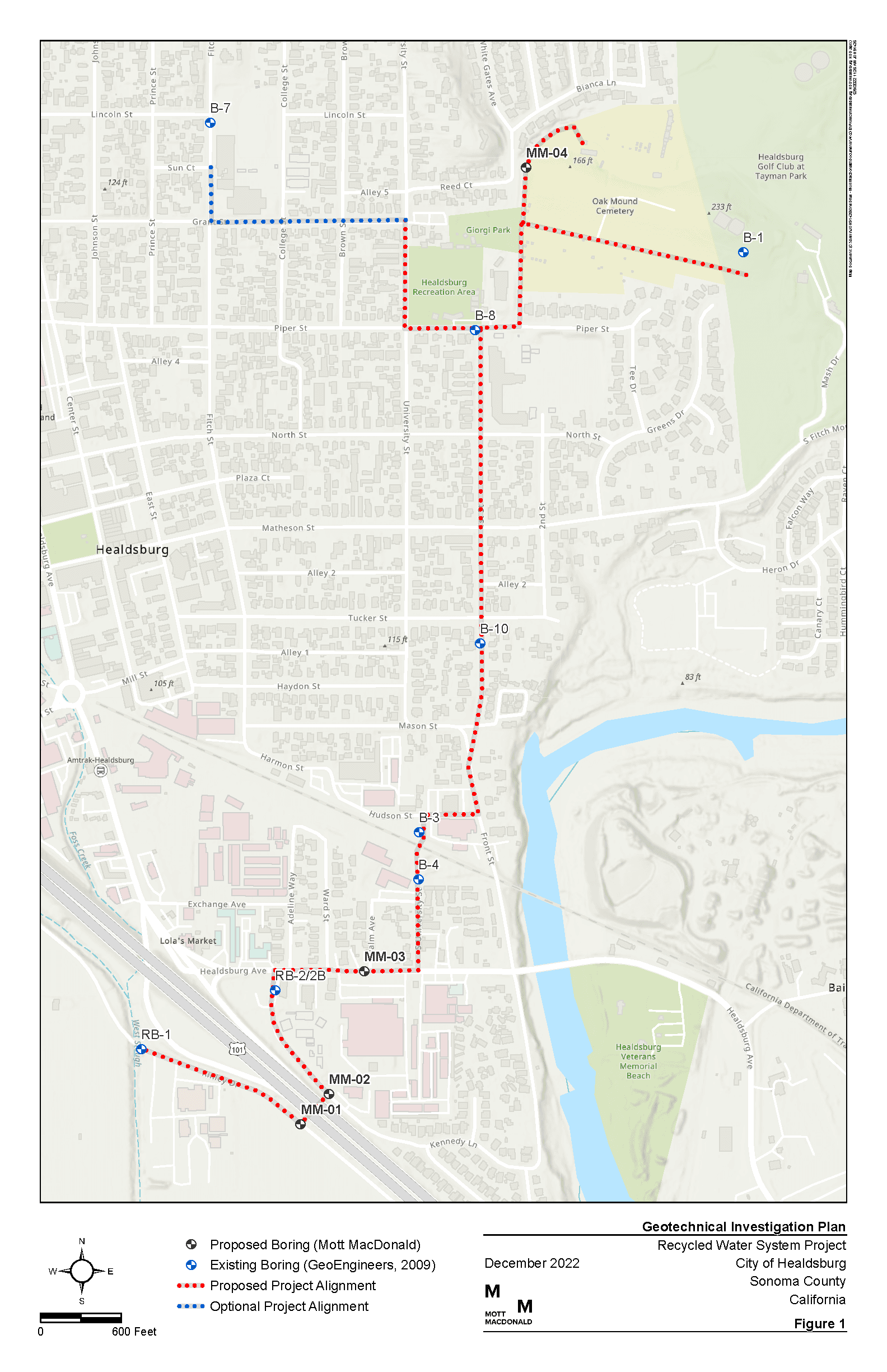 Geotechnical Investigation Layout 