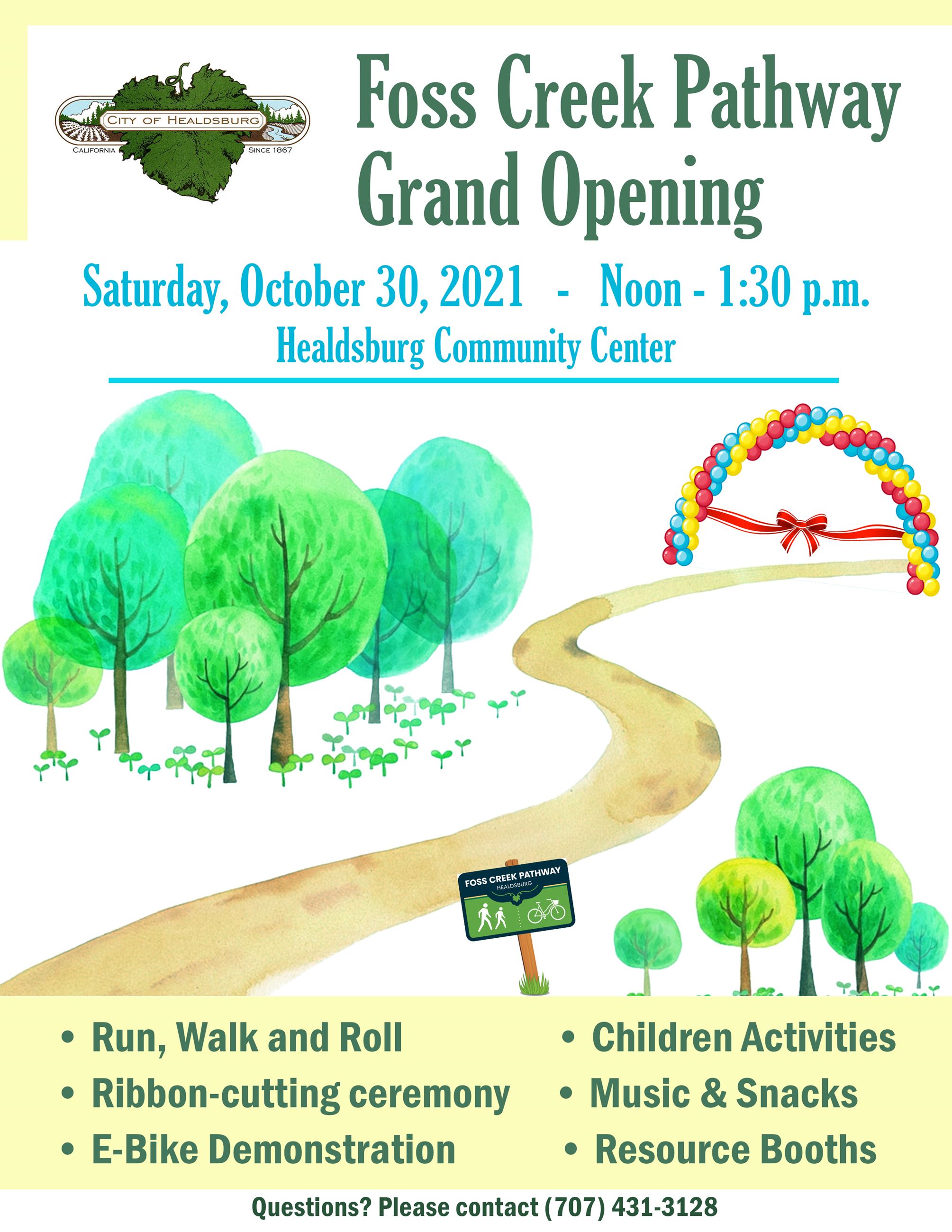 Foss Creek Pathway Flyer